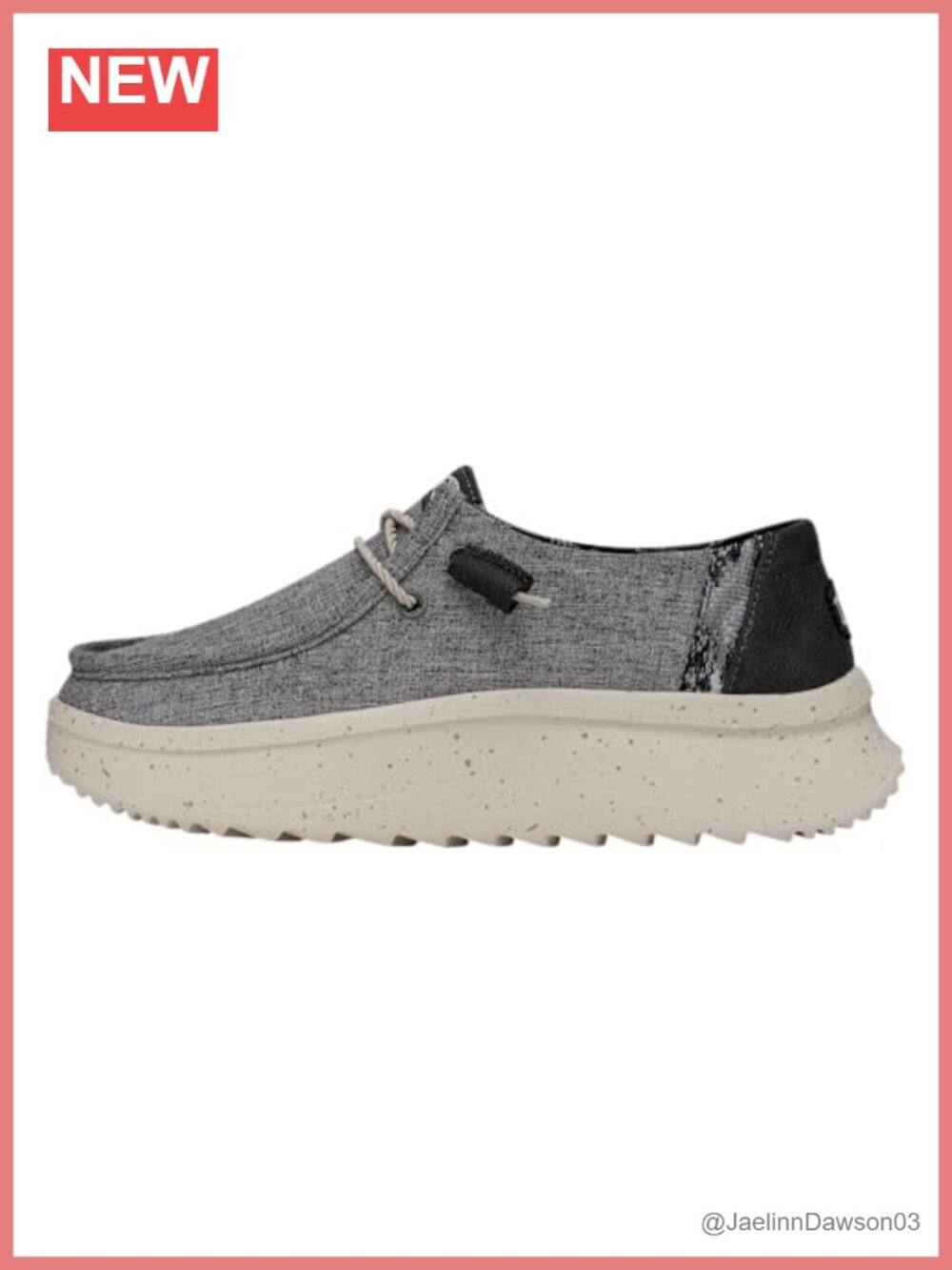 Wendy Peak Woven Chambray Loafer Slip-Ons Comfortable Lightweight